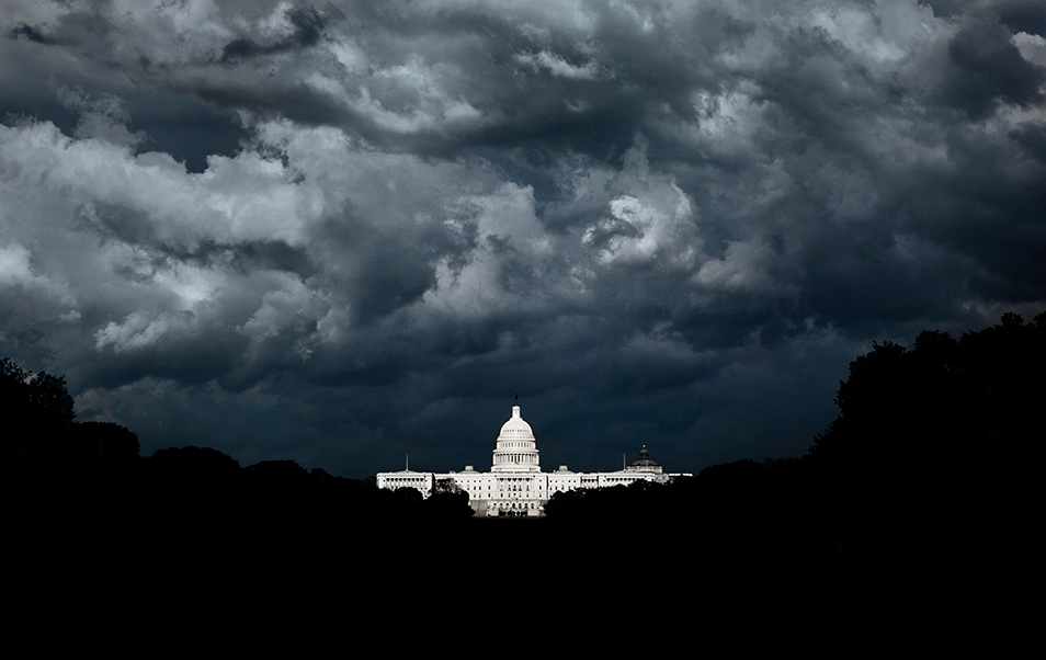 clouds over washington